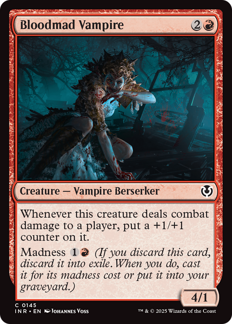 Bloodmad Vampire (INR-145)  - Innistrad Remastered