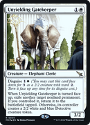 Unyielding Gatekeeper (PRE-035)  Foil - Murders at Karlov Manor Promos