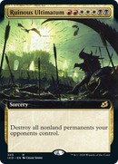 Ruinous Ultimatum (Extended Art) (IKO-343)  Foil - Ikoria: Lair of Behemoths: (Extended Art)
