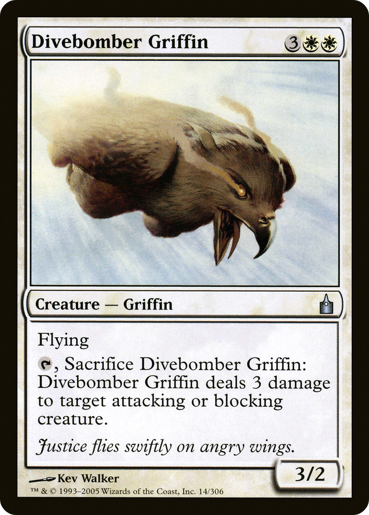 Divebomber Griffin (RAV-014)  Foil - Ravnica: City of Guilds