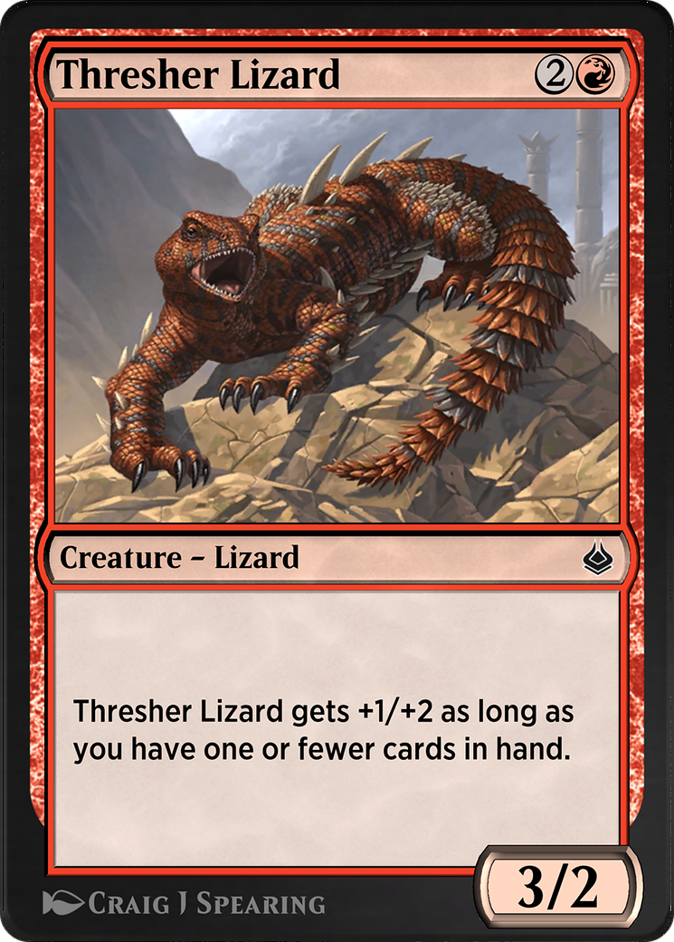 Thresher Lizard (AKR-178)  - Amonkhet Remastered