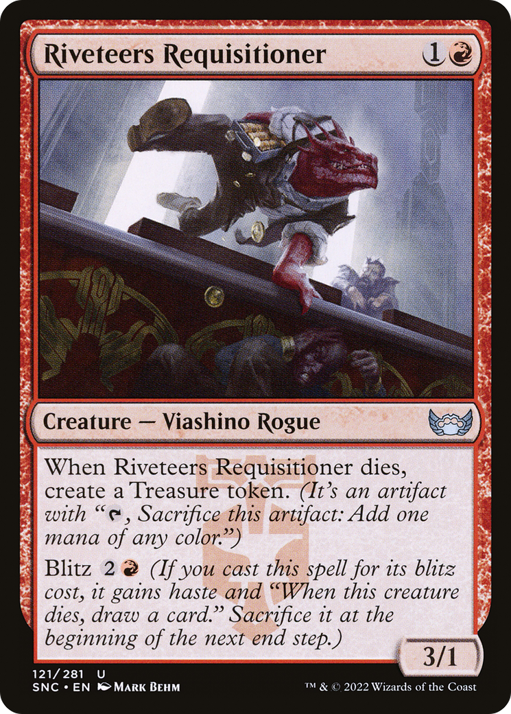 Riveteers Requisitioner (SNC-121)  Foil - Streets of New Capenna