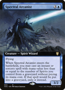 Spectral Arcanist (Extended Art) (VOC-053)  - Crimson Vow Commander: (Extended Art)