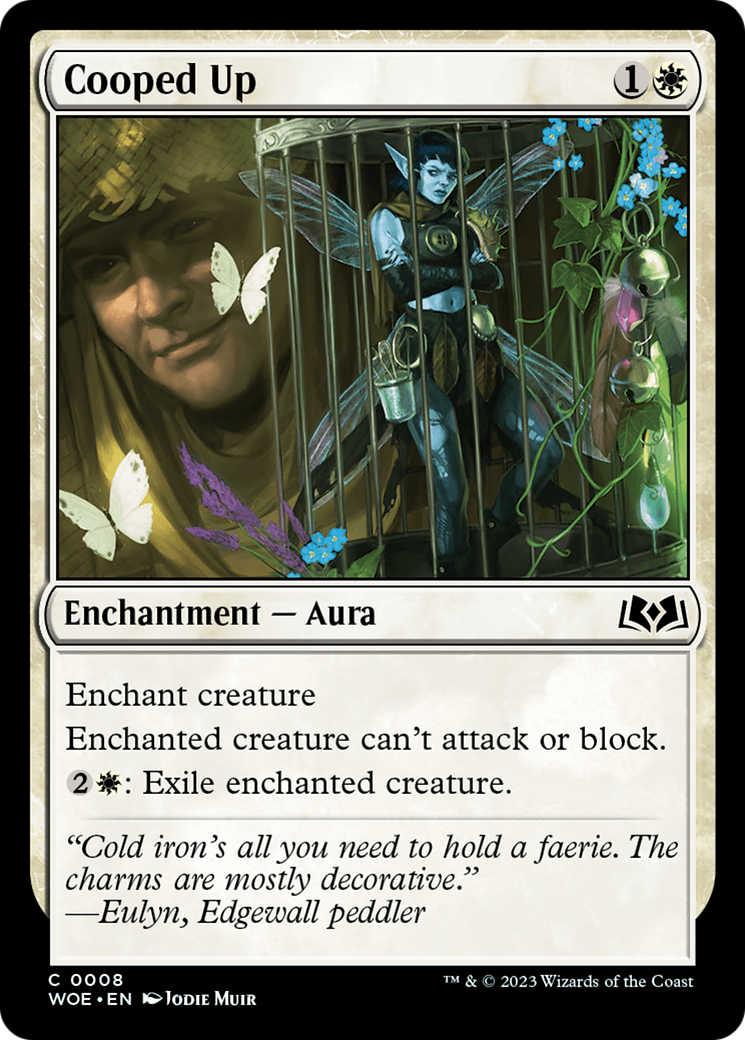 Cooped Up (WOE-008)  Foil - Wilds of Eldraine
