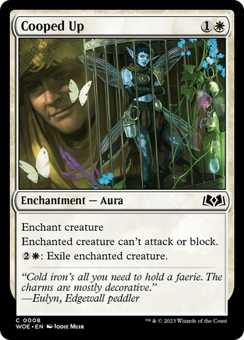 Cooped Up (WOE-008)  Foil - Wilds of Eldraine