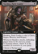 Burakos, Party Leader (Extended Art) (CLB-622)  - Commander Legends: Battle for Baldur's Gate: (Extended Art)