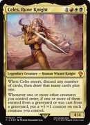 Celes, Rune Knight (Surge Foil) (FIC-220)  Foil - Commander: FINAL FANTASY