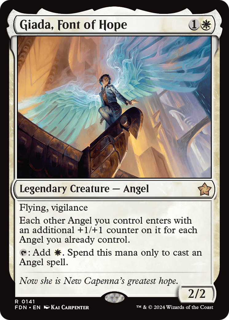 Giada, Font of Hope (FDN-141)  Foil - Foundations