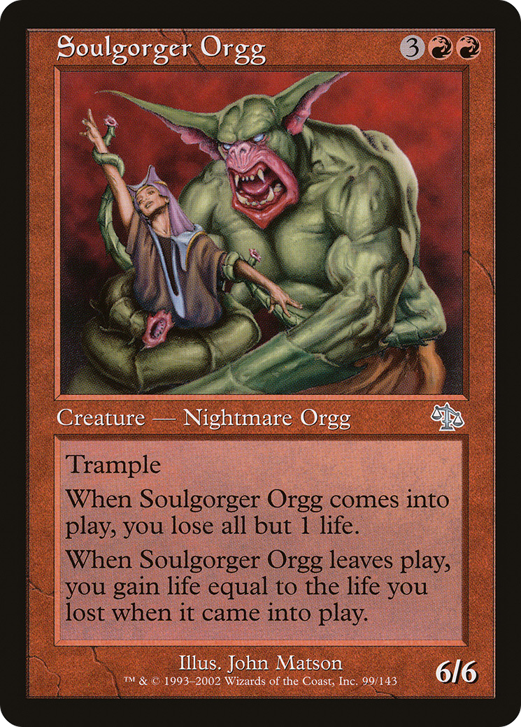 Soulgorger Orgg (JUD-099)  Foil - Judgment