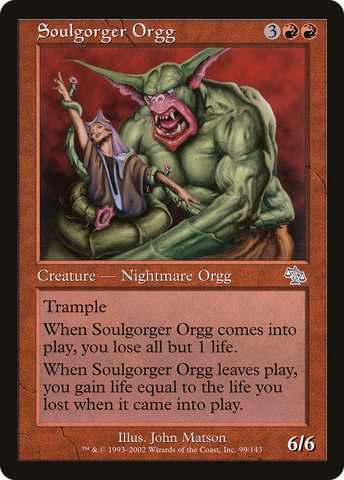 Soulgorger Orgg (JUD-099)  Foil - Judgment