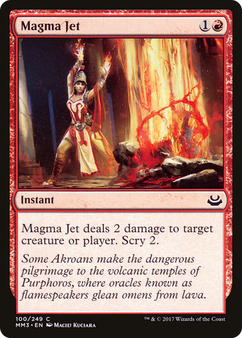 Magma Jet (MM3-100)  Foil - Modern Masters 2017