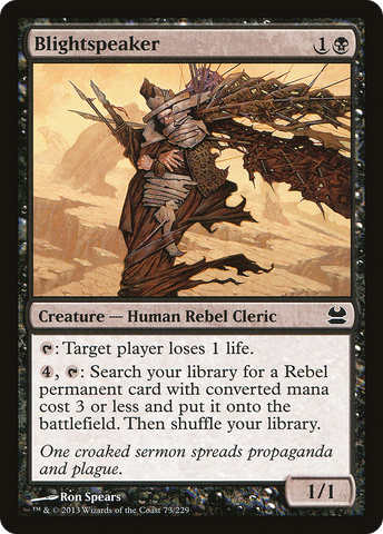 Blightspeaker (MMA-073)  Foil - Modern Masters