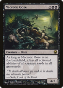 Necrotic Ooze (SOM-072)  - Scars of Mirrodin