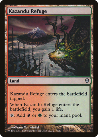 Kazandu Refuge (ZEN-217) - Zendikar