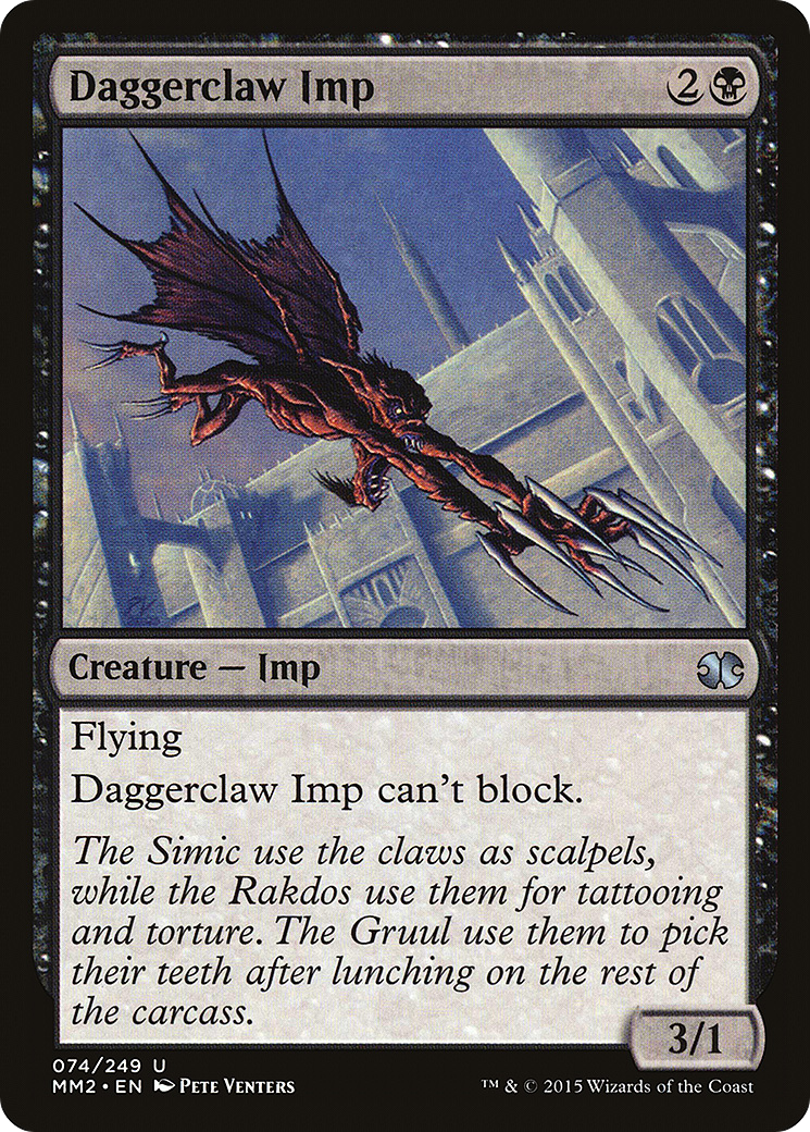 Daggerclaw Imp (MM2-074)  Foil - Modern Masters 2015