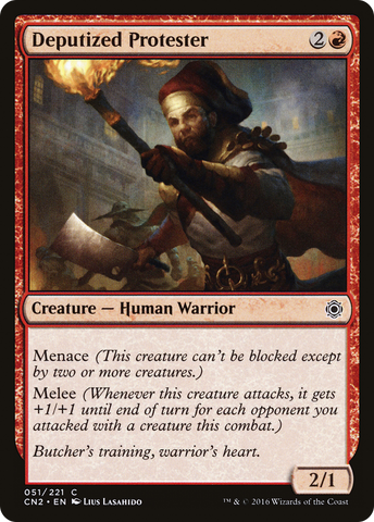 Deputized Protester (CN2-051)  - Conspiracy: Take the Crown