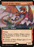 Tyrant of Kher Ridges (Extended Art) (BRO-341)  Foil - The Brothers' War: (Extended Art)
