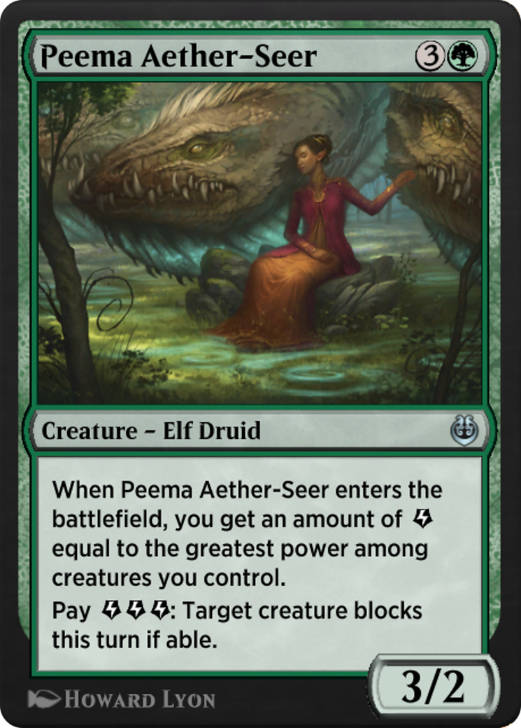 Peema Aether-Seer (KLR-175)  - Kaladesh Remastered