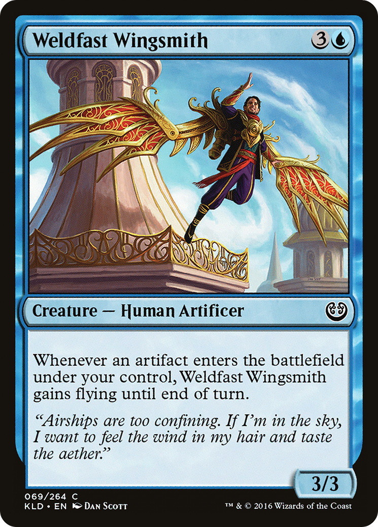 Weldfast Wingsmith (KLD-069)  Foil - Kaladesh