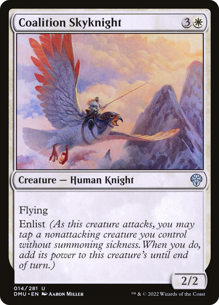 Coalition Skyknight (DMU-014)  Foil - Dominaria United