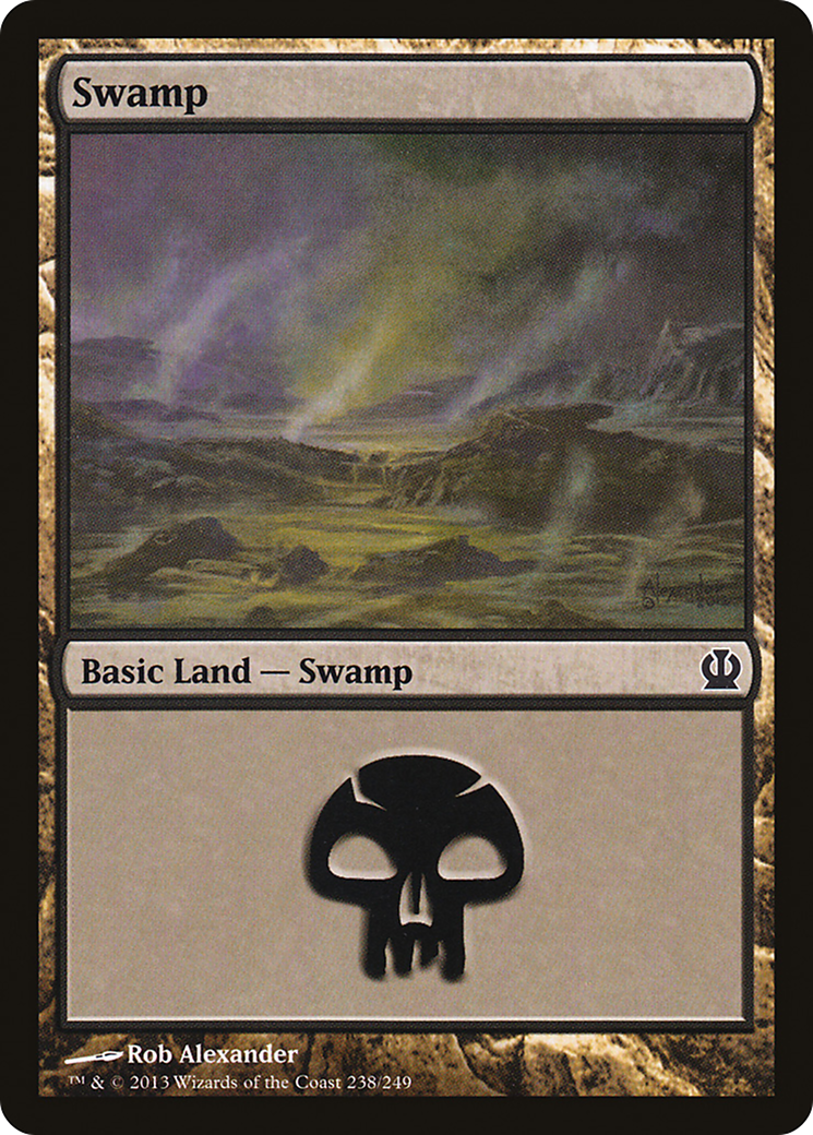 Swamp (238) (THS-238)  Foil - Theros