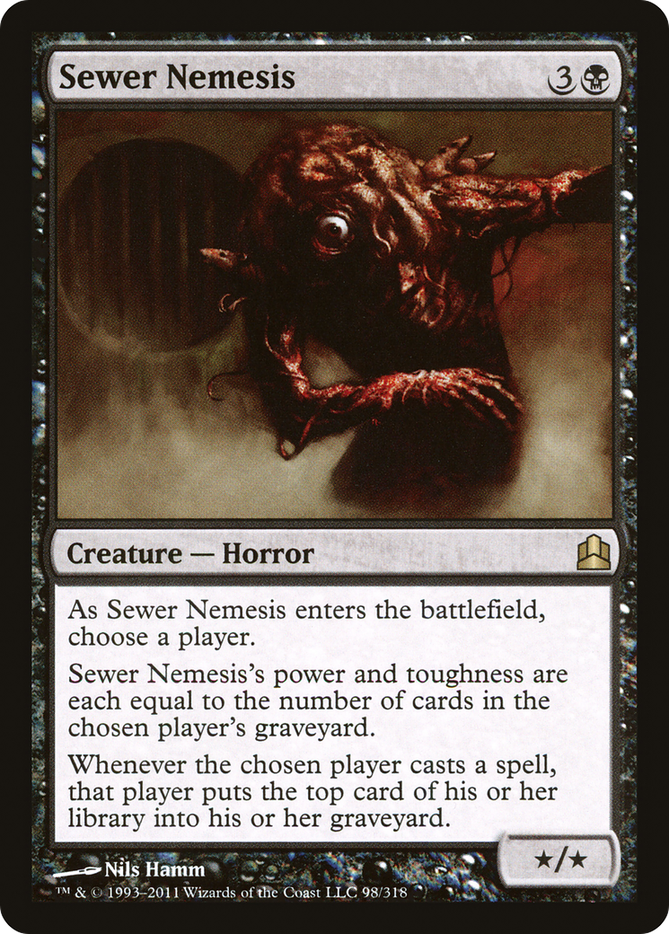 Sewer Nemesis (CMD-098)  - Commander 2011
