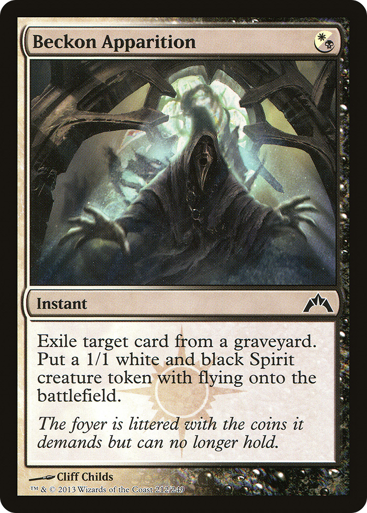 Beckon Apparition (GTC-212)  Foil - Gatecrash