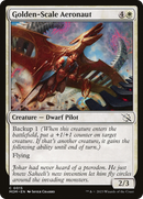 Golden-Scale Aeronaut (MOM-015)  Foil - March of the Machine