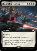 Hour of Reckoning (Extended Art) (Surge Foil) (PIP-978) - Fallout: (Extended Art) Foil