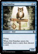 Owl Familiar (CLU-090)  - Ravnica: Clue Edition