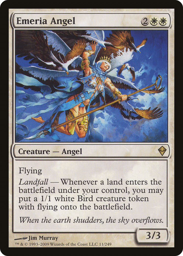 Emeria Angel (ZEN-011)  Foil - Zendikar