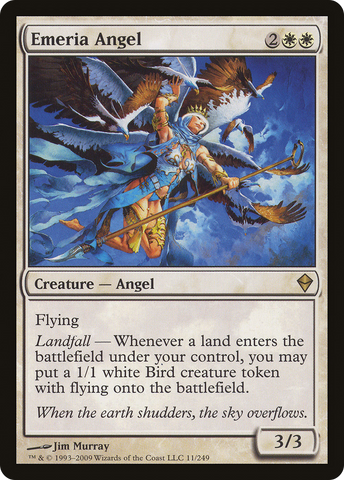 Emeria Angel (ZEN-011) - Zendikar Foil