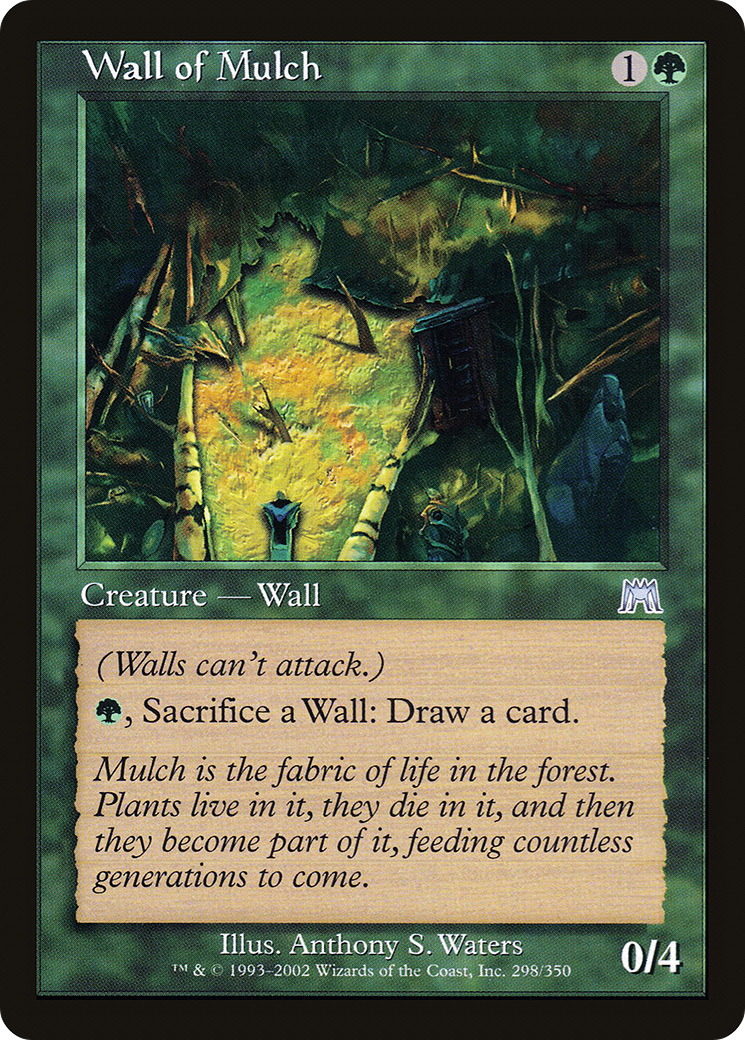 Wall of Mulch (ONS-298)  Foil - Onslaught