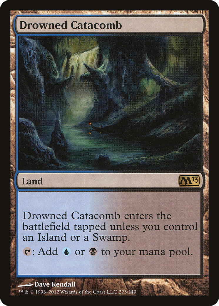 Drowned Catacomb (M13-223)  Foil - Magic 2013