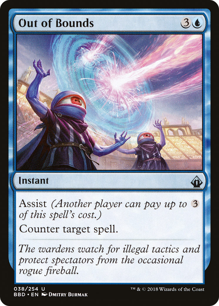 Out of Bounds (BBD-038)  Foil - Battlebond