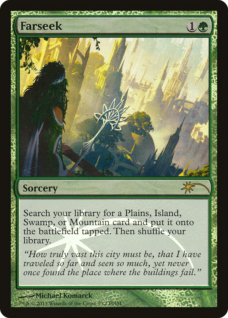 Farseek (FNM-003) - Friday Night Magic 2013 Foil