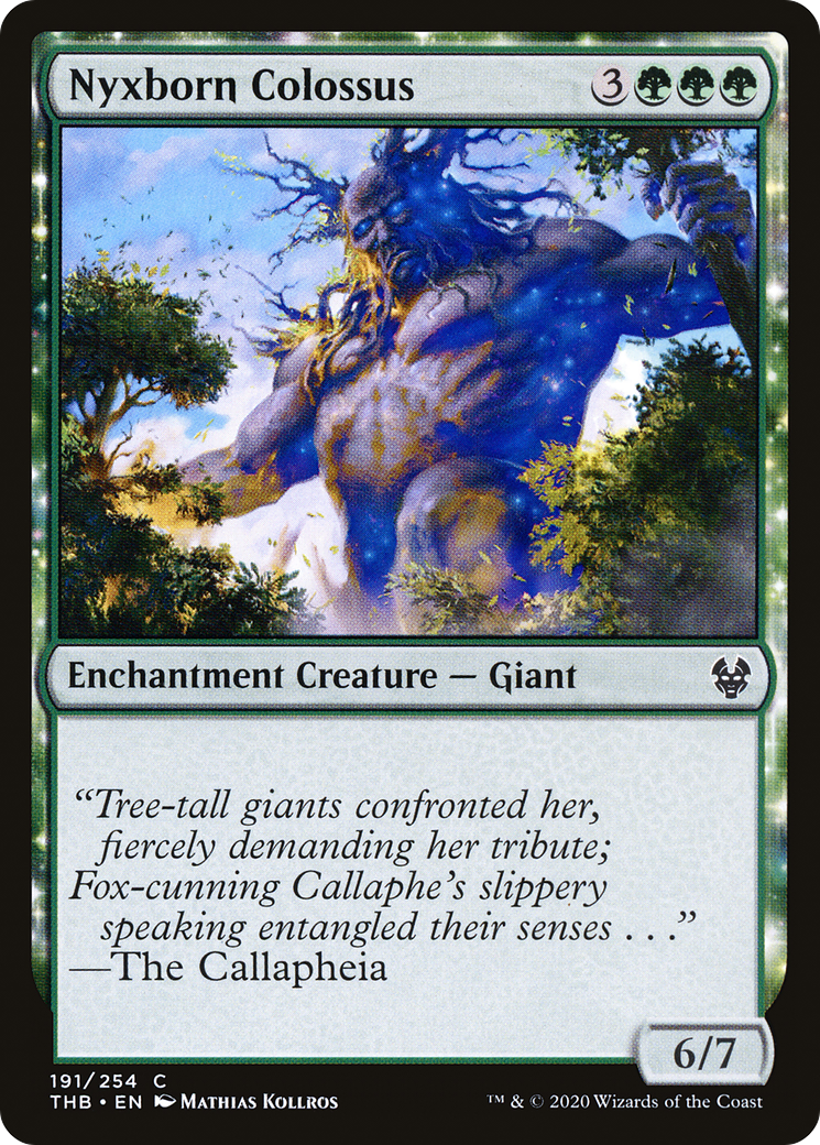 Nyxborn Colossus (THB-191)  Foil - Theros Beyond Death: (enchantment)