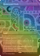 Homeward Path (Rainbow Foil) (SLD-1467)  Foil - Secret Lair Drop (Borderless)