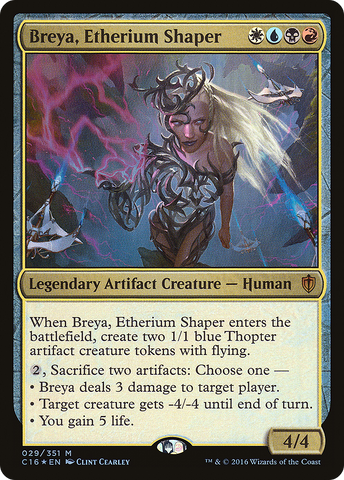 Breya, Etherium Shaper (C16-029)  Foil - Commander 2016