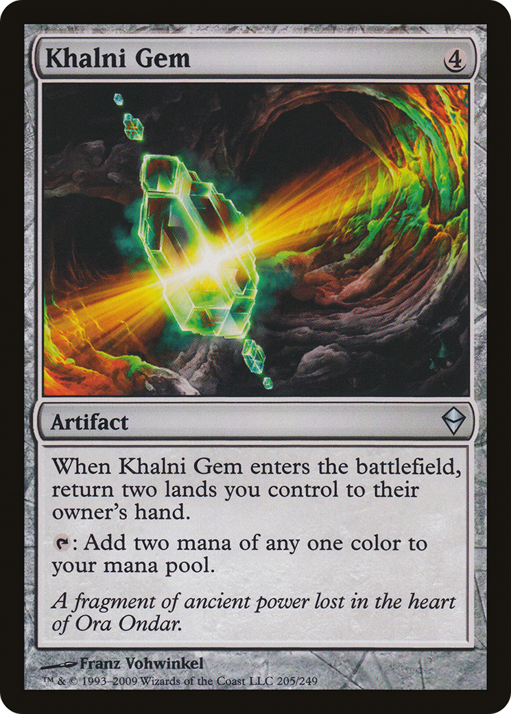 Khalni Gem (ZEN-205)  - Zendikar