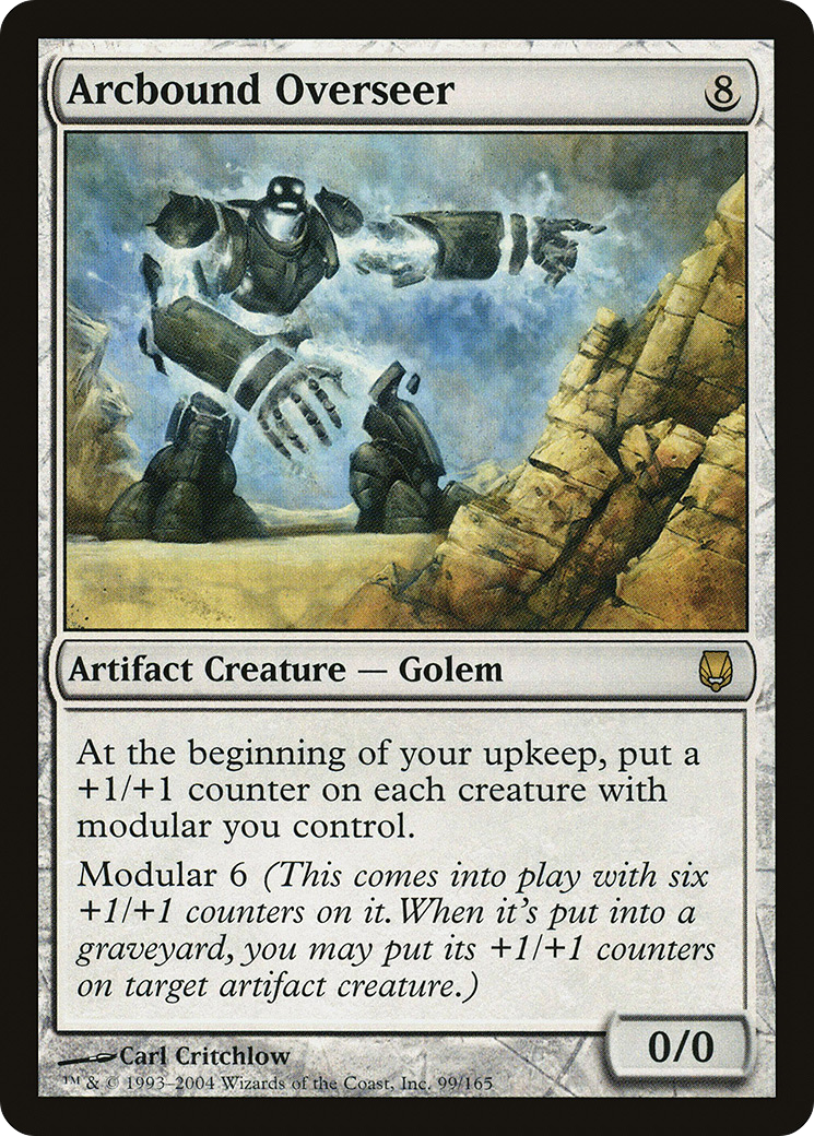 Arcbound Overseer (DST-099)  - Darksteel