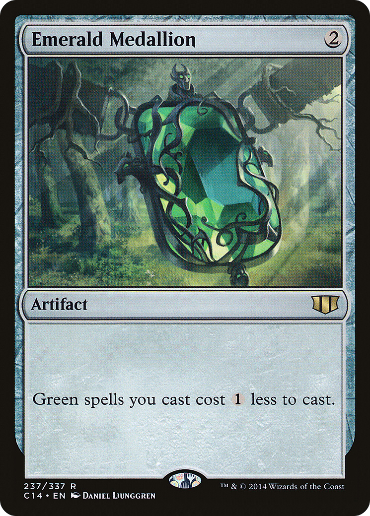 Emerald Medallion (C14-237)  - Commander 2014
