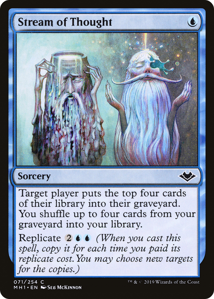 Stream of Thought (MH1-071)  Foil - Modern Horizons