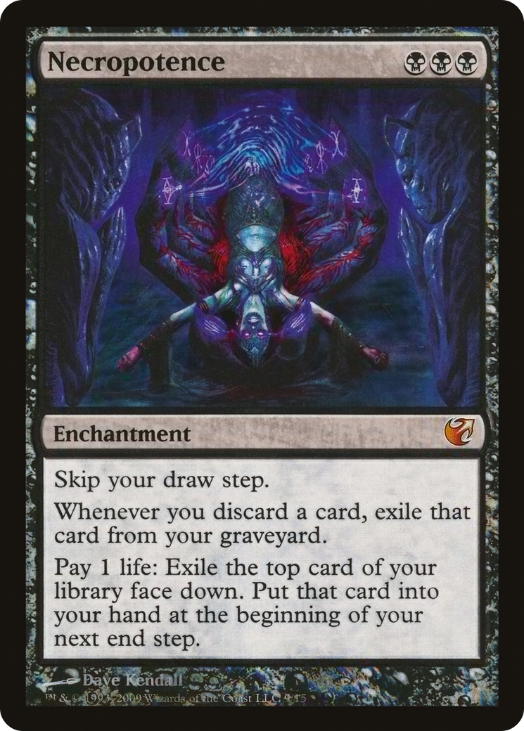 Necropotence (V09-)  Foil - From the Vault: Exiled