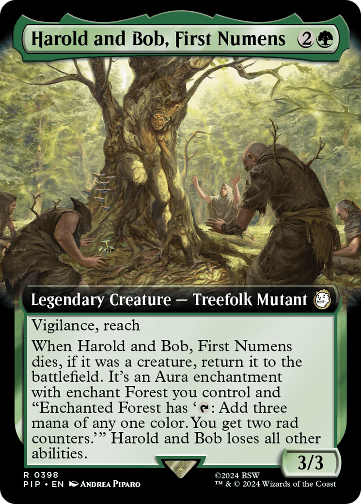 Harold and Bob, First Numens (Extended Art) (PIP-398)  Foil - Fallout: (Extended Art)
