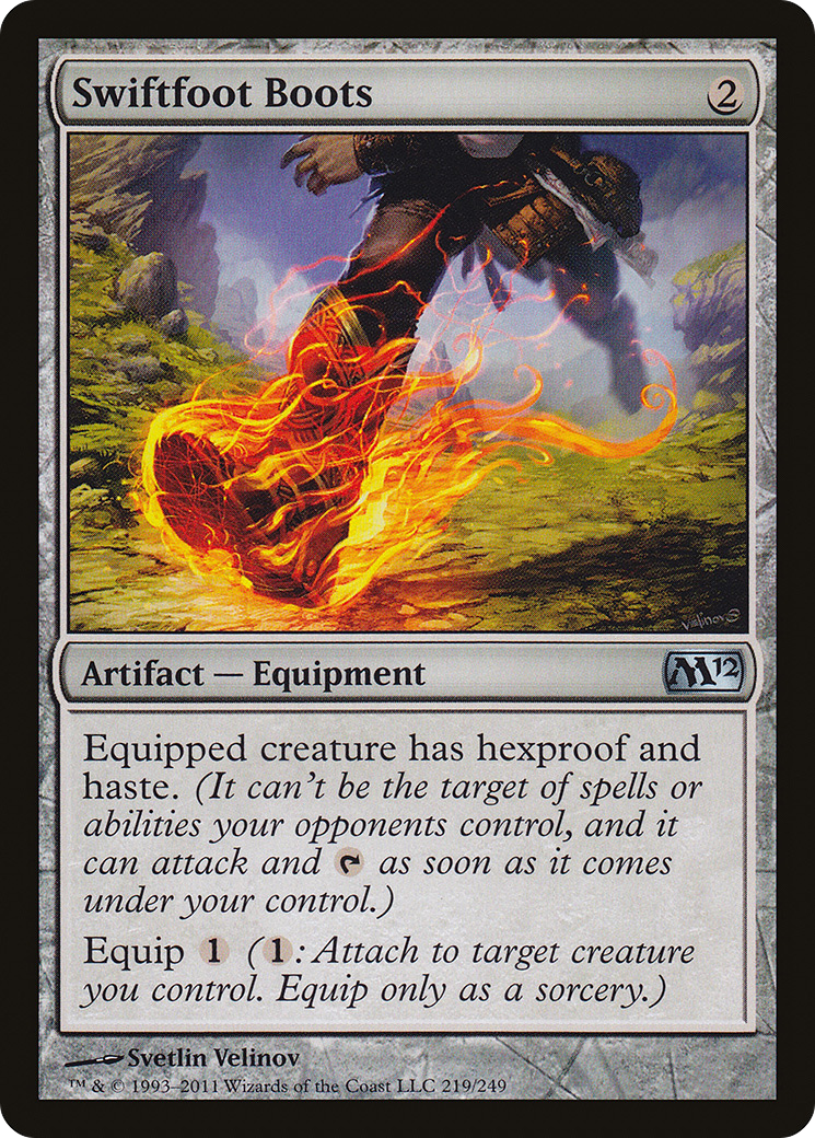 Swiftfoot Boots (M12-219)  Foil - Magic 2012