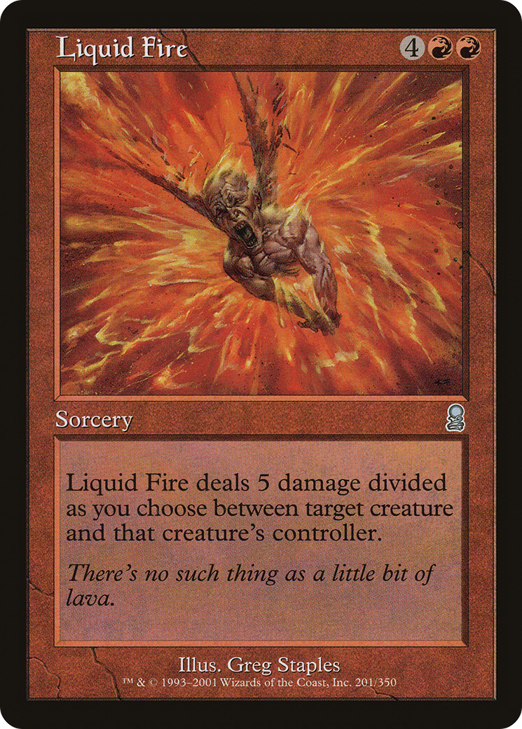 Liquid Fire (ODY-201)  Foil - Odyssey