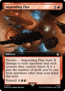 Impending Flux (Extended Art) (Surge Foil) (WHO-977)  Foil - Doctor Who: (Extended Art)