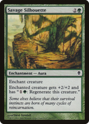 Savage Silhouette (ZEN-181)  Foil - Zendikar