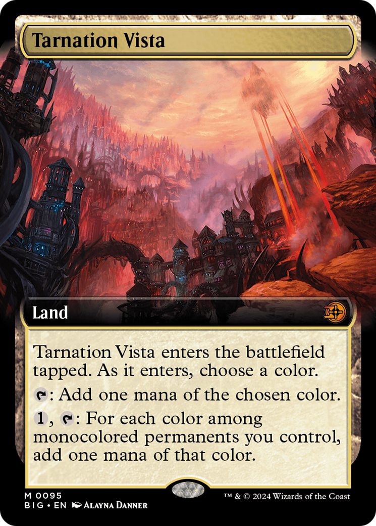Tarnation Vista (Extended Art) (BIG-095)  - The Big Score: (Extended Art)